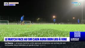 Coupe de France: le match face au SM Caen aura bien lieu à Vire