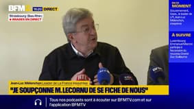 "Une cote d'alerte franchie": Jean-Luc Mélenchon dénonce une "alliance" entre le RN et le bloc central contre LFI à l'Assemblée