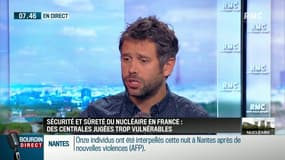"Si il y a une fuite, il y aura un dégagement de dihydrogène et il y aura une explosion. Ça va émettre dans l’atmosphère une quantité colossale de radioactivité. Cela peut être plus grave que Fukushima"