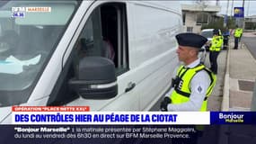 La Ciotat: des contrôles effectués au péage dans le cadre de l'opération "place nette XXL"