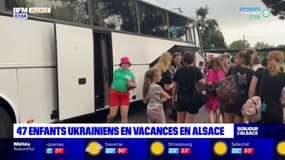 47 enfants ukrainiens en vacances en Alsace
