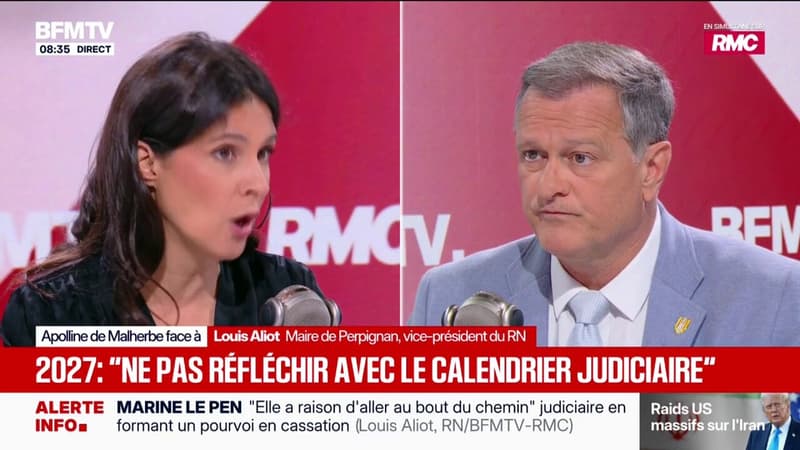 Procès du RN: "Je vais faire un pourvoi en cassation", annonce Louis Aliot