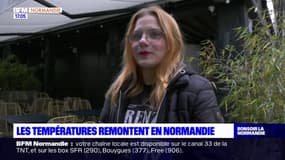 Les Normands surpris par la remontée des températures dans la région