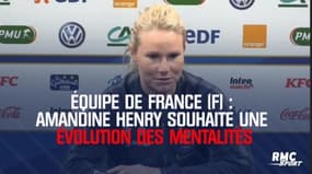 Équipe de France (F) – Amandine Henry souhaite une évolution des mentalités 