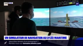 Le Portel: un simulateur de navigation au lycée maritime 