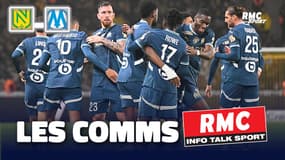 Nantes 1-2 OM : Les comms RMC du succès marseillais, nouveau dauphin du PSG