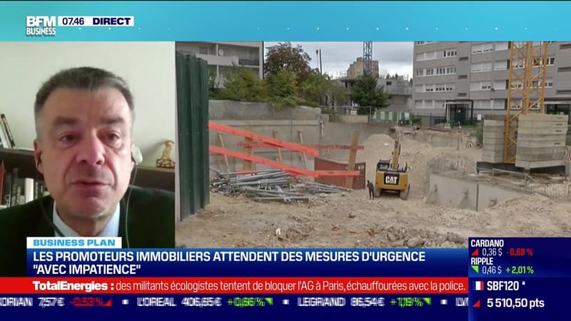 Yannick Borde (Procivis) : Les promoteurs immobiliers attendent des mesures d'urgence - 26/05