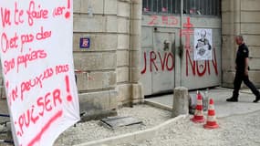 Façade de la maison centrale de Clairvaux, le 9 mai 2016. (Photo d'illustration)
