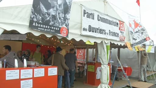 La fête de l'Humanité se tient jusque dimanche au parc départemental de la Courneuve, en Seine-Saint-Denis.