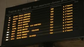 À Paris, le trafic est revenu à la normale à la gare Montparnasse