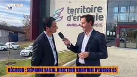 DECIDEUR : Stéphane RAIZIN, Directeur Territoire d'Energie 05