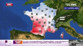 Météo du lundi 16 octobre 2023