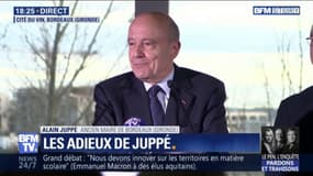 Les adieux d'Alain Juppé à la ville de Bordeaux:  "Au moment où je vous parle, je suis en vacances"