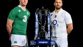 Paul O'Connell et Chris Robshaw