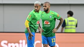 Dani Alves et Neymar