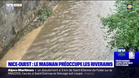 Alpes-Maritimes: le niveau du Magnan inquiète les riverains