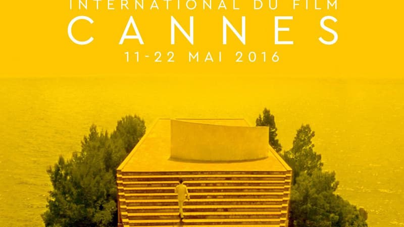 L'affiche du prochain festival de Cannes, hommage au "Mépris", de Godard.