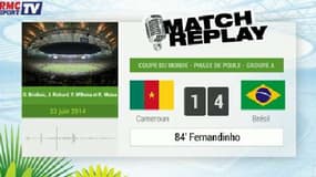 Cameroun - Brésil : Le Match Replay avec le son RMC Sport !