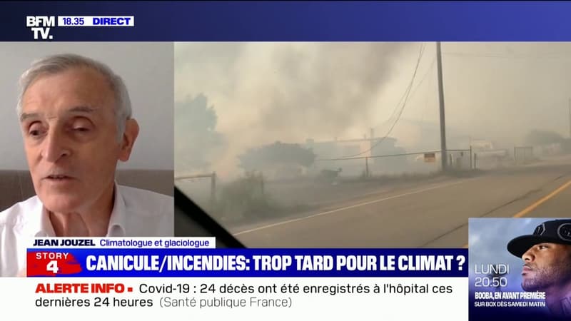 "Dans un monde qui se réchauffe, les records de chaleur continueront d'être battus", explique le climatologue et glaciologue Jean Jouzel