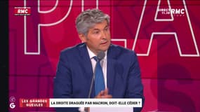 Gilles Platret sur le plateau des "Grandes Gueules" le 15 juillet 2022