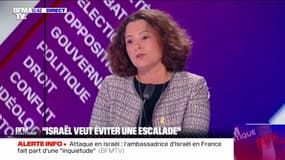 Alona Fisher-Kamm, ambassadrice d'Israël en France sur une réponse d'Israël après l'attaque de l'Iran: "Il ne faut rien exclure"