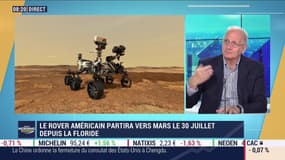 "La France a été sélectionnée pour analyser le sol de Mars", annonce Jean-Yves Le Gall, le président du CNES