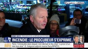 Incendie à Paris: le procureur de la République de Paris déplore "huit personnes décédées et plus d'une trentaine de blessés"