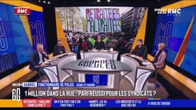 Les policiers également dans la rue contre la réforme des retraites
