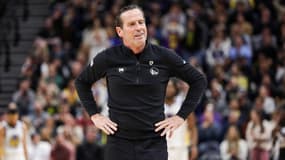 Kenny Atkinson lors d'un match Utah Jazz-Golden State Warriors, le 12/02/2024