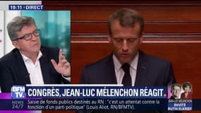 Discours de Macron au Congrès de Versailles: "C’est un introït absolument narcissique" (Mélenchon) 
