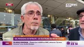 Gel pensions de retraite: les électeurs du RN en colère 