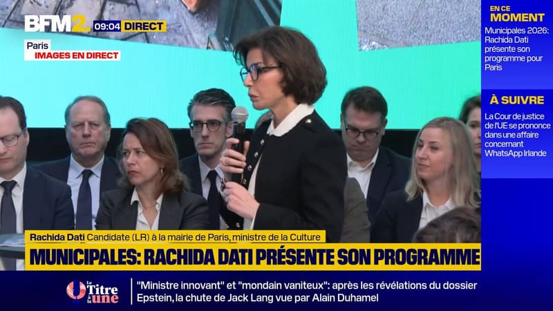 Pour Rachida Dati, les salles de shoot "confortent une partie de la population dans ses addictions [...] Notre responsabilité, c'est de pouvoir les en sortir"