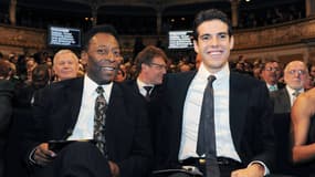 Pelé et Kaka en 2019