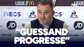 Nice 2-0 OM : "Guessand ? Il progresse, c'est une bonne nouvelle" sourit Haise
