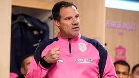 Laurent Labit en marge d'un match du Stade Français, le 4 décembre 2023