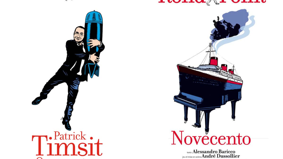 Des affiches de Stéphane Trapier pour le Théâtre du Rond-Point