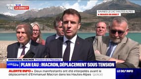 Emmanuel Macron: "Il y a une instrumentalisation politique qui a poussé ou légitimé la violence"