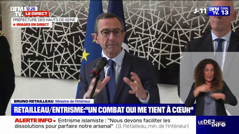 Communautarisme: Bruno Retailleau évoque 