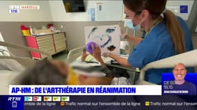 AP-HM: de l'art-thérapie en réanimation