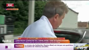 On peut tout dire sur RMC : Une petite commune de l'Orne offre 100 euros en bons d'achat - 04/07