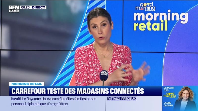 Morning Retail : Carrefour teste des magasins connectés, par Eva Jacquot - 19/06