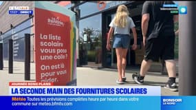 La seconde main des fournitures scolaires