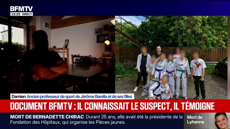 "Dans le club, son comportement était un peu particulier": le témoignage de l'ancien professeur de sport de Jérôme Barella et de ses filles