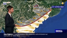 Météo Côte d'Azur: ciel voilé sur le bord de mer