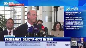 Croissance en France: objectif +0,7% en 2025