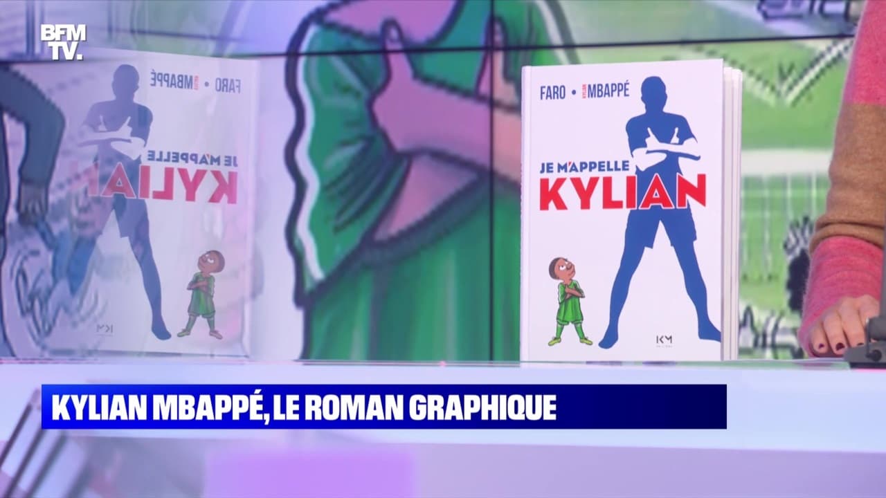 Kylian Mbappé en roman graphique, itinéraire d'un enfant surdoué - L'Équipe