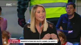 #GiletsJaunes - "C'est malhonnête de faire porter aux gilets jaunes la responsabilité d'attentats potentiels !" @AmezianeRose #GGRMC