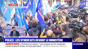 Police: les syndicats devant le ministère - 12/06