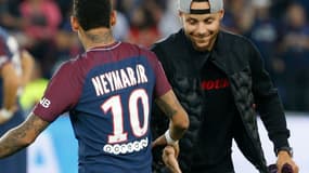 Neymar et Stephen Curry