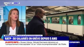 RATP: une cinquantaine de salariés en grève depuis 5 ans